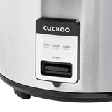 CUCKOO CR-3032 close-up of the cooking switch and Cook, Steam and Warm indicators