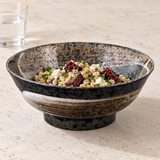 8¼″ Ceramic Bowl — 44 fl. oz., Beet grain salad service