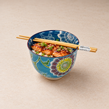 Ceramic Bowl 18 oz (SF525-2855), Styled view