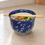 Ceramic Bowl 18 oz (SF525-5039), Styled view