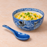 Ceramic Bowl 12 oz (SF551-BCA), Styled view