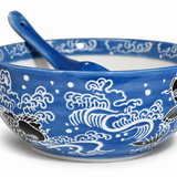 Ceramic Bowl 12 oz (SF551-BCA), Detail view