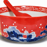 Ceramic Bowl 12 oz (SF551-RCR), Detail view