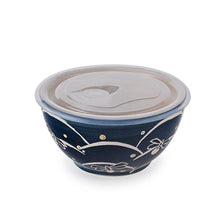 6″ Ceramic Bowl with Lid — 24 oz, Closed-lid bowl, view