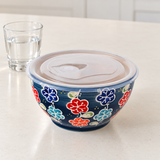 6″ Ceramic Bowl with Lid — 24 oz, Serving example