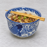 Ceramic Bowl 26 oz (SF625-5099), Beef and onion rice bowl