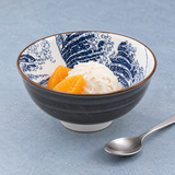 Ceramic Rice Bowl, Styled view