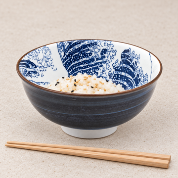 Ceramic Rice Bowl, Serving example