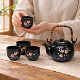 SH64-1 tea set with one of four matching cups held for service