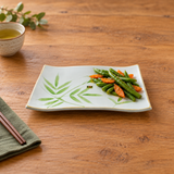 SP2913-B vegetable serving presentation on the original patterned platter