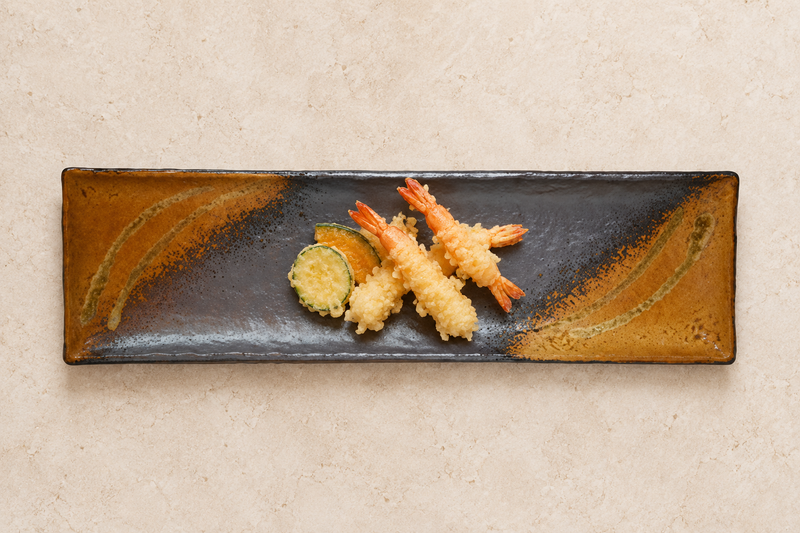 SP320-BK A compact tempura arrangement