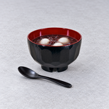 4¼″ Lacquer / Plastic Bowl — 12 oz, Styled view