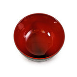 4¼″ Lacquer / Plastic Bowl — 12 oz, Interior view