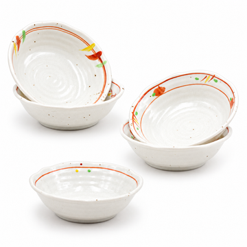 BOWL PC 5PC RD (as), Alternate view