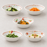 BOWL PC 5PC RD (as), Serving example