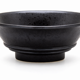Round Noodle Bowl 8.25", Black, Detail view