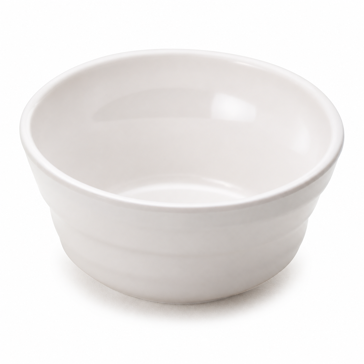 Melamine Dessert Bowl S 3.75", White, Product view