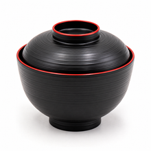 Lacquerware-Bowl With Lid / Miso Soup Bowls, Product view