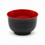 Lacquer Miso Soup Bowl , Red, Product view