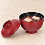 Sweet azuki and mochi service