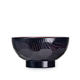 Black bowl, low profile