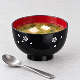 Lacquer / Plastic Bowl 13 oz (WF205-B), Miso soup service