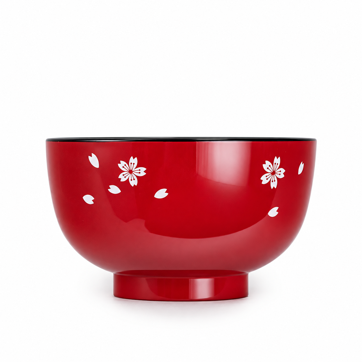 Red sakura bowl product view
