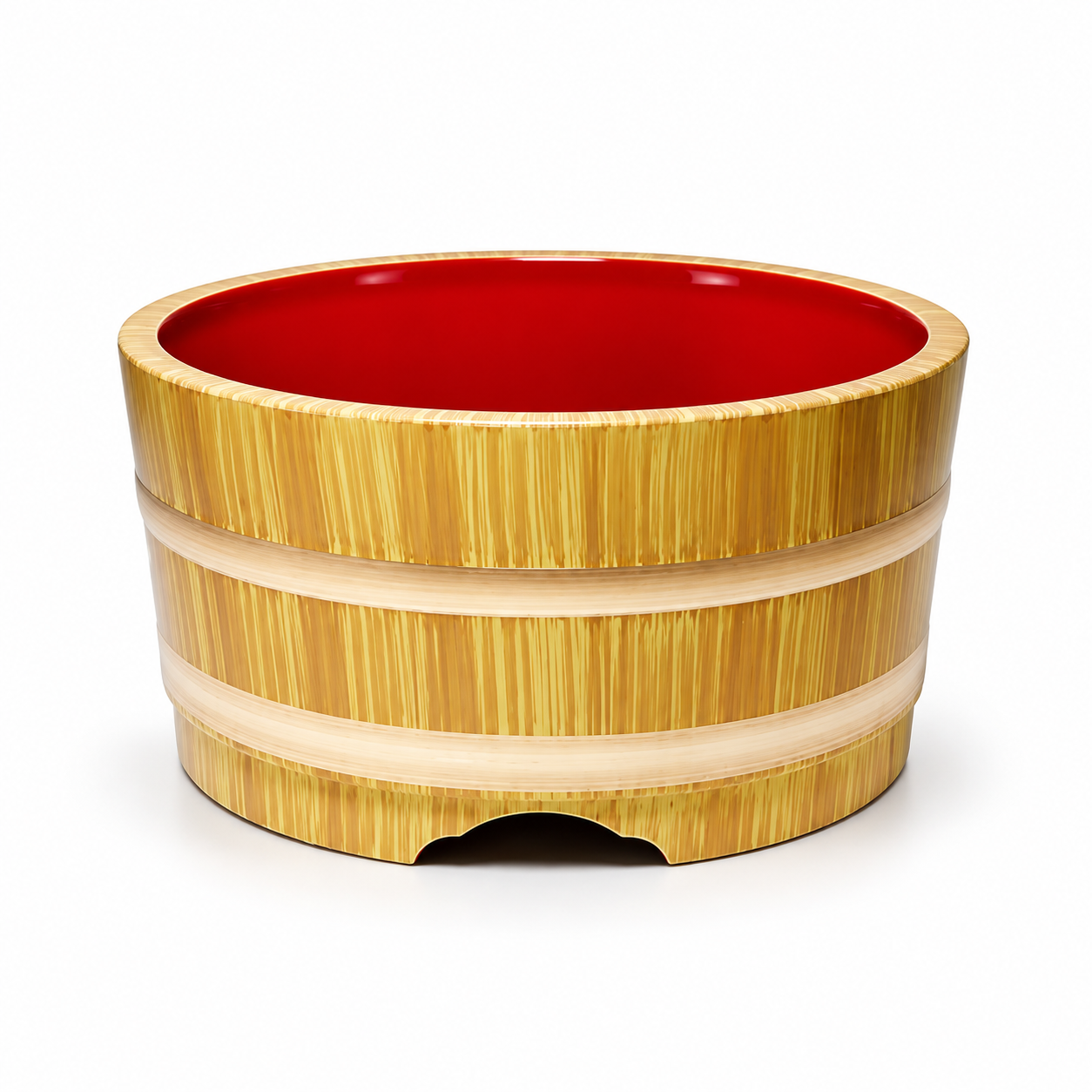 Lacquer / Plastic Udon Bucket 50 oz (WO-73UN), Angled bowl product view
