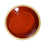 Lacquer / Plastic Udon Bucket 50 oz (WO-73UN), Red interior