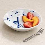 Ceramic Bowl — 8 fl. oz., Peach and strawberry dessert portion