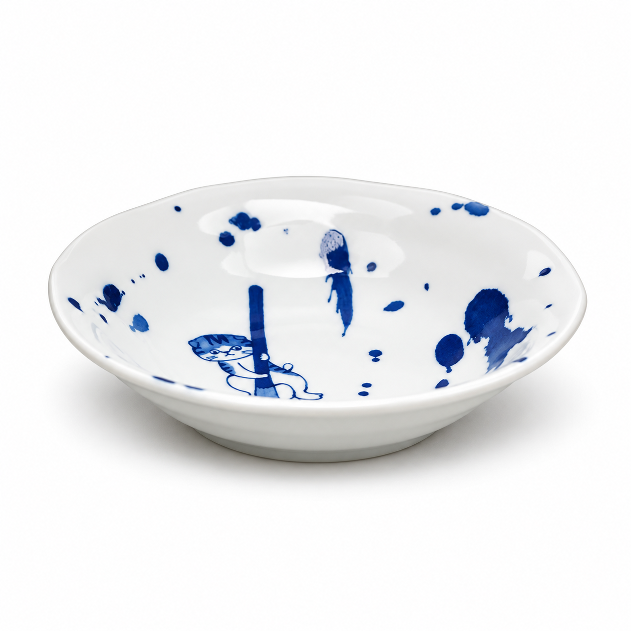 Ceramic Bowl — 8 fl. oz., Angled product view