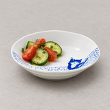 Ceramic Bowl — 8 fl. oz., Small cucumber and tomato salad