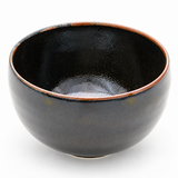 Round Rice Bowl 4", Black, Black rice bowl product view