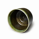 4" D x 3" H Ceramic Matcha Bowl (YK536-GB), Alternate view