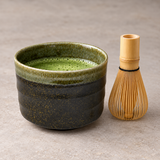 4" D x 3" H Ceramic Matcha Bowl (YK536-GB), Serving example