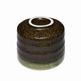 4" D x 3" H Ceramic Matcha Bowl (YK536-GB), Underside view