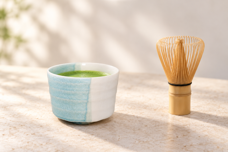 YK536-TB — Matcha and whisk context