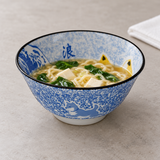 Ceramic Bowl — 20 fl. oz., Tofu noodle soup service
