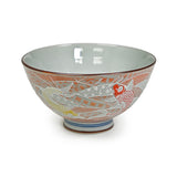 Ceramic Rice Bowl — 10 fl. oz., Red