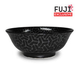 Ceramic Ramen Bowl — 42 fl. oz., Black, Silver