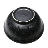 Ceramic Ramen Bowl — 42 fl. oz., Black, Silver