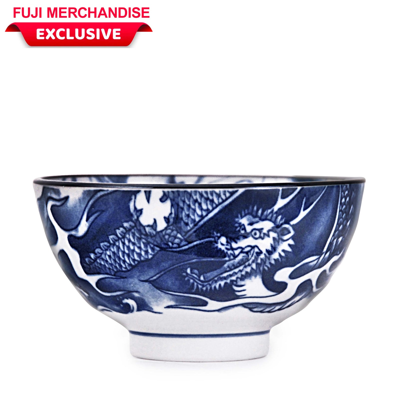 Ceramic Rice Bowl — 9 fl. oz., Blue