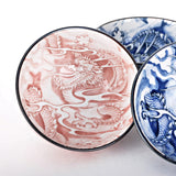 Ceramic Rice Bowl — 9 fl. oz., Red