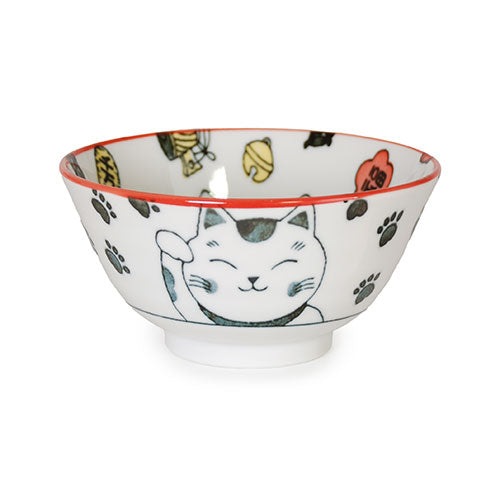 Ceramic Bowl — 14 fl. oz., Red