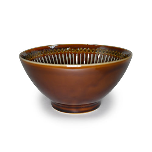 Ceramic Ramen Bowl — 40 fl. oz., Brown