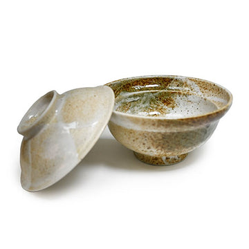Ceramic Bowl with Lid — 14 fl. oz.