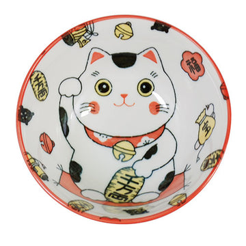 Ceramic Bowl — 14 fl. oz., Red