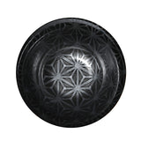 Ceramic Soup Bowl — 18 fl. oz., Black, Silver