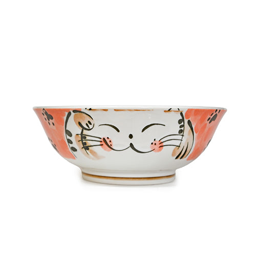 Ceramic Bowl — 34 fl. oz., Red