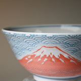 Ceramic Soup Bowl — 18 fl. oz., Red